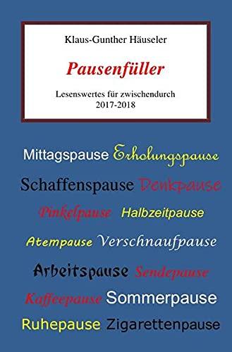 Pausenfüller: Lesenswertes für zwischendurch