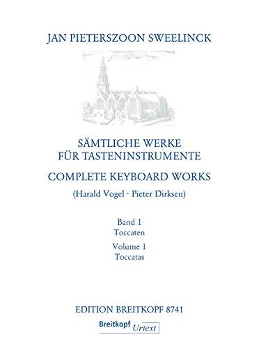 Sämtliche Werke für Tasteninstrumente Band 1: Toccaten - Breitkopf Urtext (EB 8741)