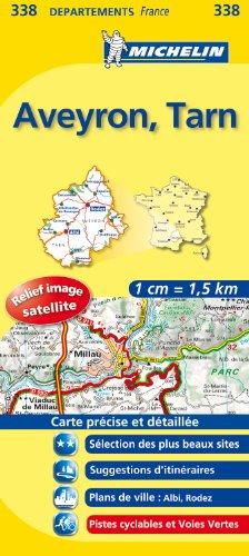 Uc Map 0338 Aveyron Tarn (Michelin kaart - lokaal Frankrijk (338))