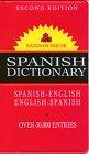 Spanish Dictionary, Second Edition (Random House Vest Pocket)