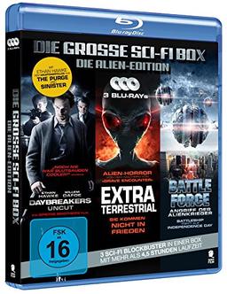 Die große Sci-Fi Box - Die Alien-Edition (3 Disc-Set) [Blu-ray]