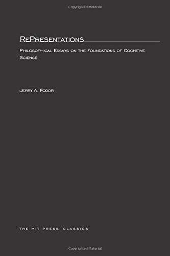 RePresentations: Philosophical Essays on the Foundations of Cognitive Science (Bradford Books)