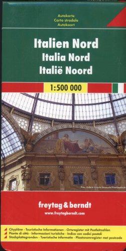 Freytag Berndt Autokarten, Italien Nord - Maßstab 1:500 000