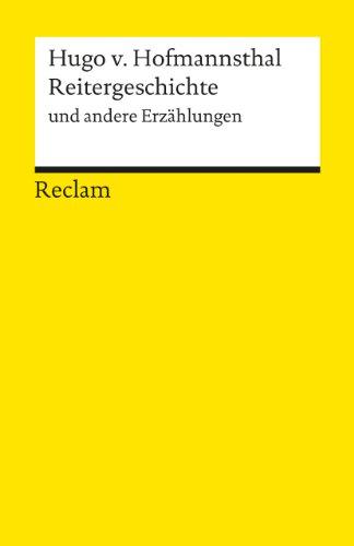 Reitergeschichte und andere Erzählungen