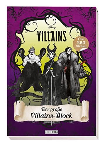 Disney Villains: Der große Villains-Block: über 250 Sticker!