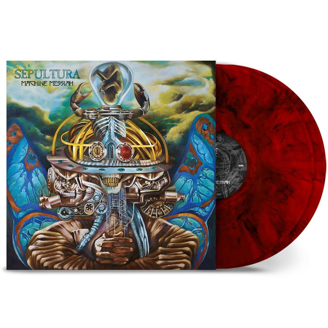 Machine Messiah-Reprint (Ruby Red Marble) Gatefold [Vinyl LP]