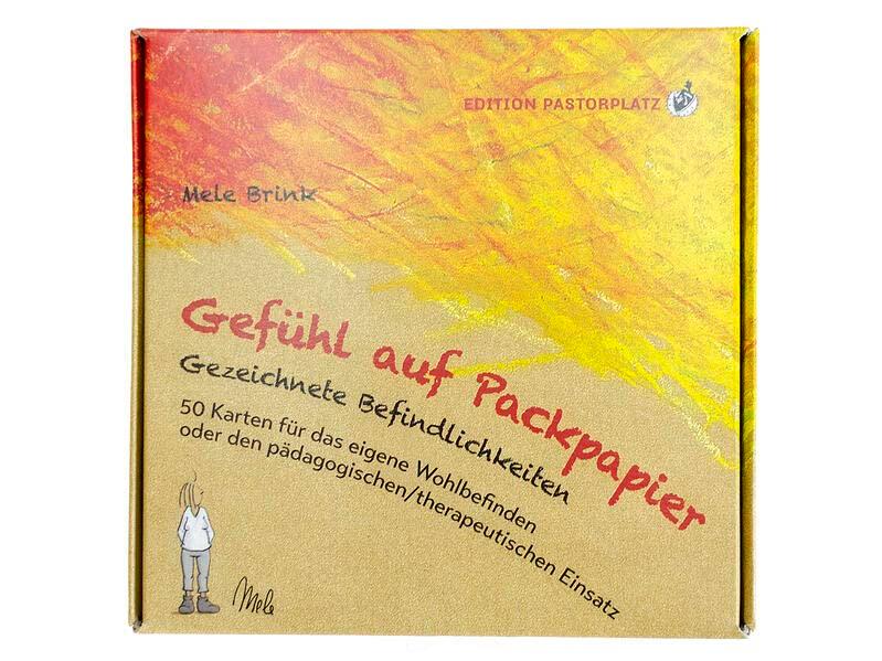 Gefühl auf Packpapier – Gezeichnete Befindlichkeiten: 50 Karten für das eigene Wohlbefinden oder den pädagogischen/therapeutischen Einsatz