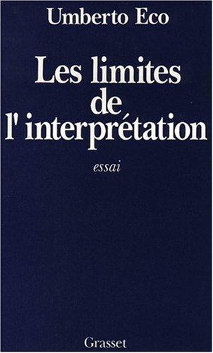 Les Limites de l'interprétation