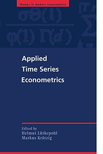 Applied Time Series Econometrics (Themes in Modern Econometrics)