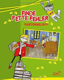 Finde Fette Fehler: Kunstknobelbuch, ab 6 Jahren