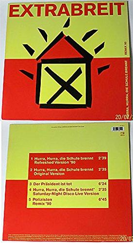 Hurra, hurra, die Schule brennt-Remix'90 (5 tracks, incl. Remix '90 of 'Polizisten') [Vinyl Single]