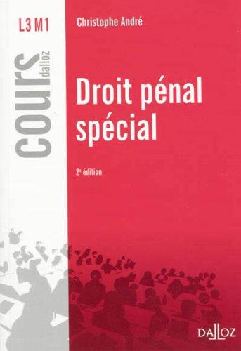 Droit pénal spécial : L3 M1