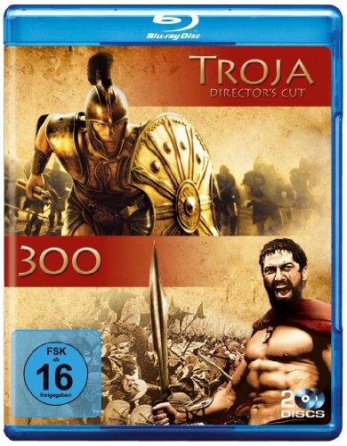 300 & Troja (2 Discs) [Blu-ray]