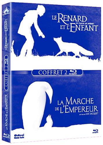 Le renard et l'enfant + La marche de l'empereur - Coffret 2 Blu-Ray [Blu-ray] [FR IMPORT]