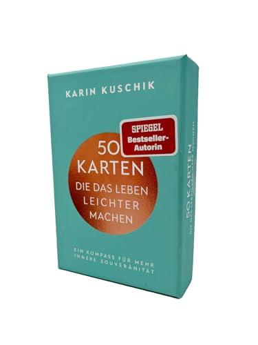 50 Karten, die das Leben leichter machen: Das Kartenset zum Spiegel-Bestseller | Für alle Fans von 50 Sätze, die das Leben leichter machen