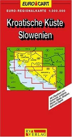 RV Euro-Regionalkarte 1:300 000 Kroatische Küste, Slowenien