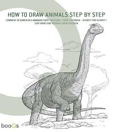 How to draw animals step by step. Comment dessiner des animaux étape par étape. Tiere zeichnen : schritt für schritt. Stap voor stap dieren leren tekenen