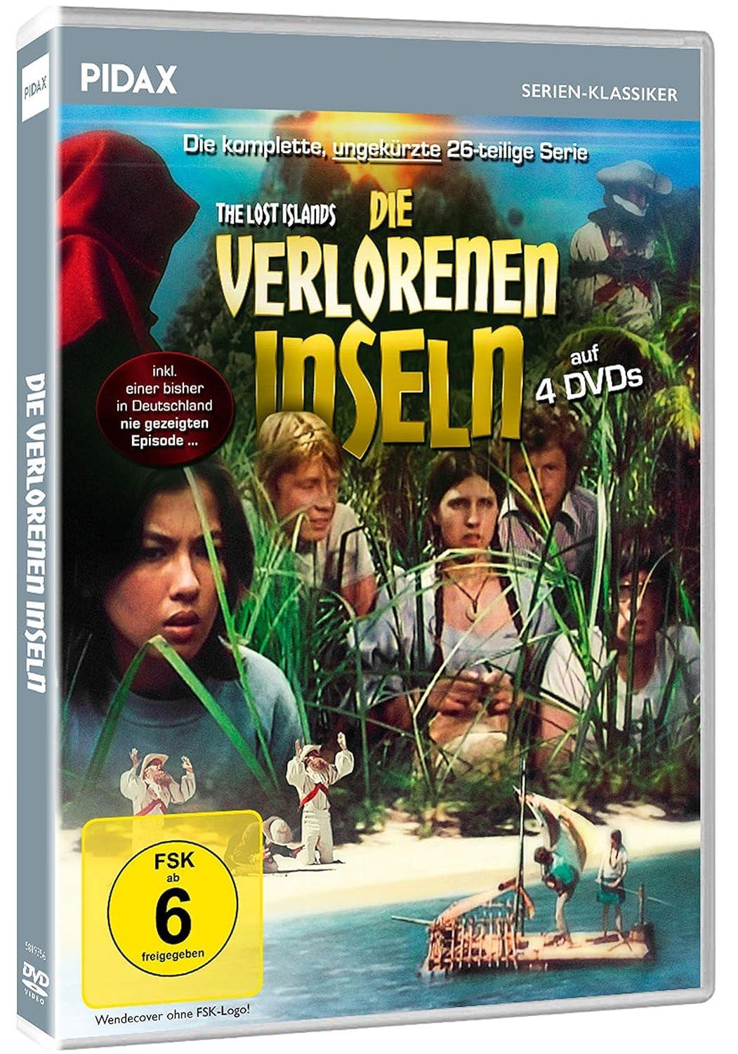 Die verlorenen Inseln (The Lost Islands) / Die komplette, ungekürzte 26-teilige Kult-Abenteuerserie inkl. einer bisher nicht ausgestrahlten Episode [Collector's Edition] [4 DVDs]