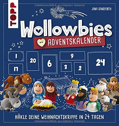 Wollowbies Adventskalender: Häkle deine Weihnachtskrippe in 24 Tagen