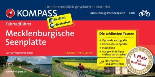 Mecklenburgische Seenplatte: Fahrradführer mit Top-Routenkarten im optimalen Maßstab.