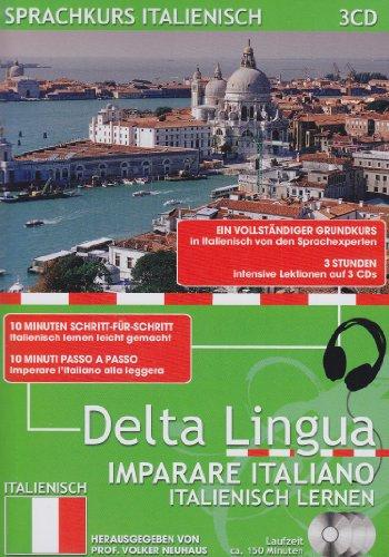 Delta Lingua Sprachkurs Italienisch, 3 Audio-CDs