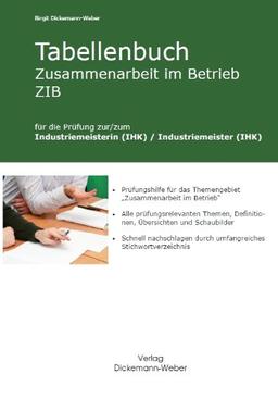 Tabellenbuch ZIB - Zusammenarbeit im Betrieb