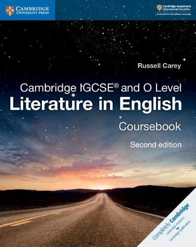 Cambridge IGCSE® and O Level Literature in English Coursebook (Cambridge International IGCSE)