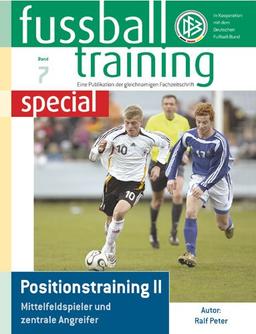 fußballtraining special 07. Positionstraining 2. Mittelfeldspieler und zentrale Angreifer