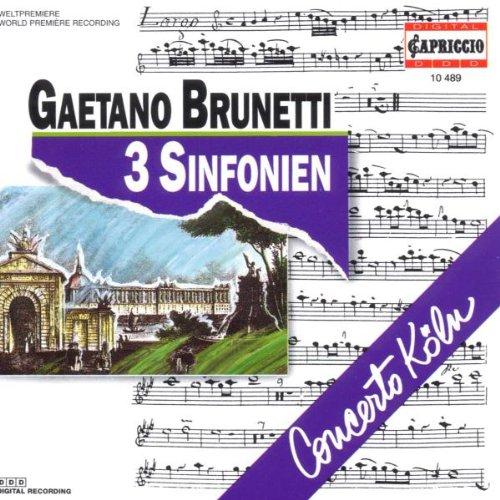 Gaetano Brunetti - Sinfonien 22, 26 und 36