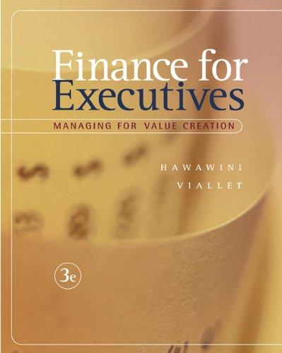 Finance for Executives: Managing for Value Creation