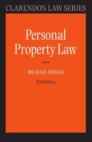 Personal Property Law (Clarendon Law Series)