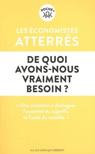 De quoi avons-nous vraiment besoin ? : pour vivre ensemble et éviter le désastre social et écologique au XXIe siècle