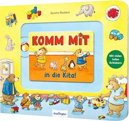 Komm mit: In die Kita: Pappebuch mit tollen Schiebe-Elementen