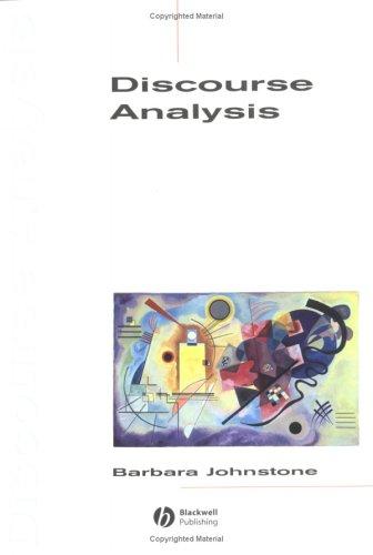 Discourse Analysis (Introducing Linguistics)