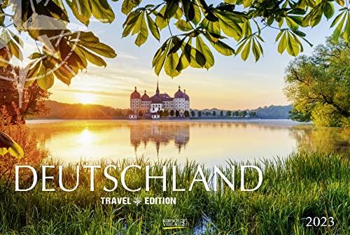 Deutschland 2023: Großer Foto-Wandkalender mit Bildern aus Deutschland. Travel Edition mit Jahres-Wandplaner. PhotoArt Panorama Querformat: 58x39 cm.