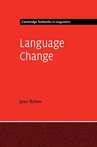 Language Change (Cambridge Textbooks in Linguistics)