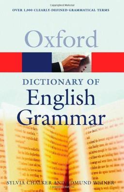 The Oxford Dictionary Of English Grammar (Oxford Paperback Reference)