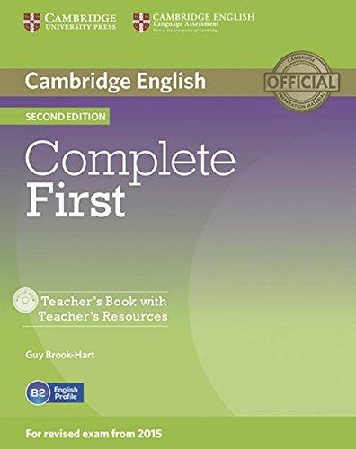 Complete First - Second Edition: Complete First: Teacher's Book with Teacher's Resource CD-ROM