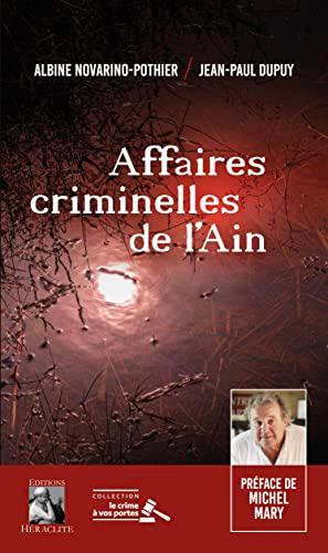 Affaires criminelles de l'Ain