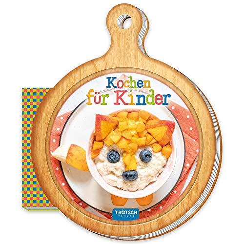 Trötsch Kochen für Kinder Kochbuch: Stanzbuch Rezeptbrettchen (Geschenk-Kochbuch)