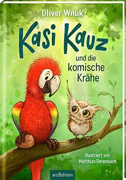 Kasi Kauz und die komische Krähe (Kasi Kauz 1): Kinderbuch ab 5 Jahre über den Umgang mit der Angst vor dem Fremden | Das besondere Kinderbuch