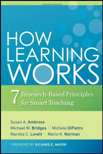 How Learning Works: Seven Research-Based Principles for Smart Teaching (Jossey-Bass Higher and Adult Education (Hardcover))