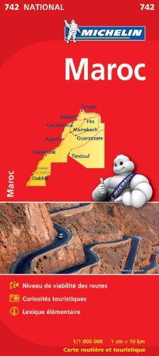 Carte Maroc Michelin