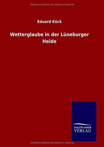 Wetterglaube in der Lüneburger Heide