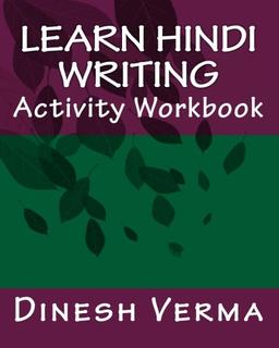 Learn Hindi Writing Activity Workbook