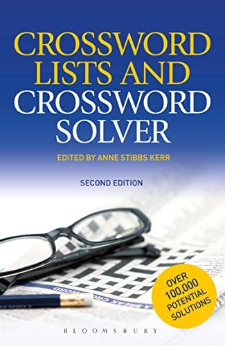 Crossword Lists & Crossword Solver: Over 100,000 potential solutions including technical terms, place names and compound expressions