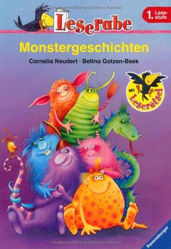 Leserabe - 1. Lesestufe: Monstergeschichten