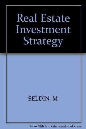 Real Estate Investment Strategy