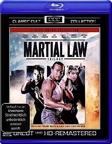 Martial Law - Trilogy - Uncut/Classic Cult  Collection (2 BRs + 2 DVDs) [Blu-ray]