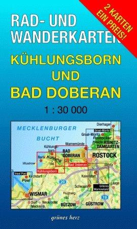 Kühlungsborn und Bad Doberan 1 : 30 000 Rad- und Wanderkarten-Set: Mit den Karten: "Rerik, Kühlungsborn" und "Bad Doberan, Warnemünde"